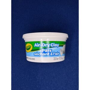 Crayola Air-Dry Clay 2.5 lb Bucket White New Sealed
